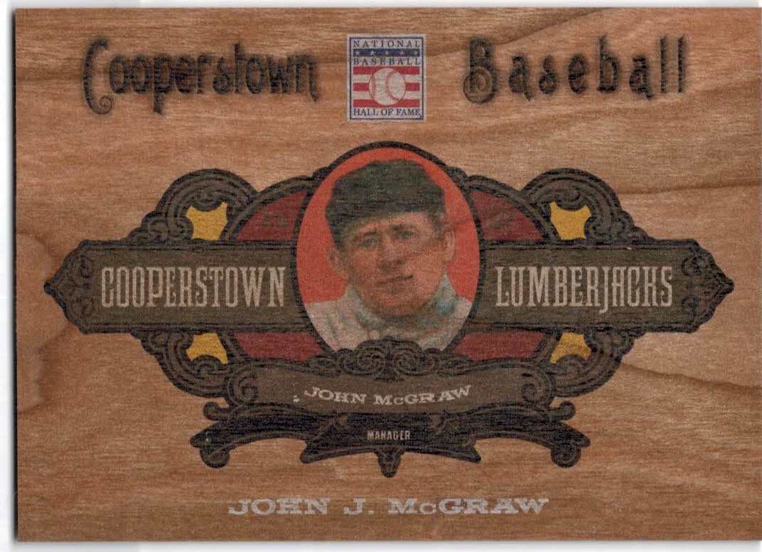 2013 Panini Cooperstown Lumberjacks #52 John McGraw