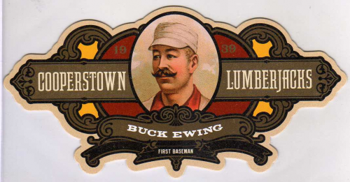 2013 Panini Cooperstown Lumberjacks Die Cut #19 Buck Ewing