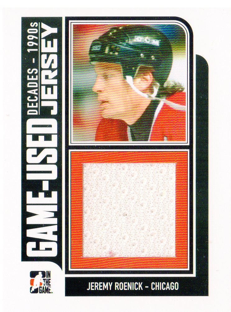 2013-14 ITG Decades 1990s Game Used Jerseys Black #M13 Jeremy Roenick