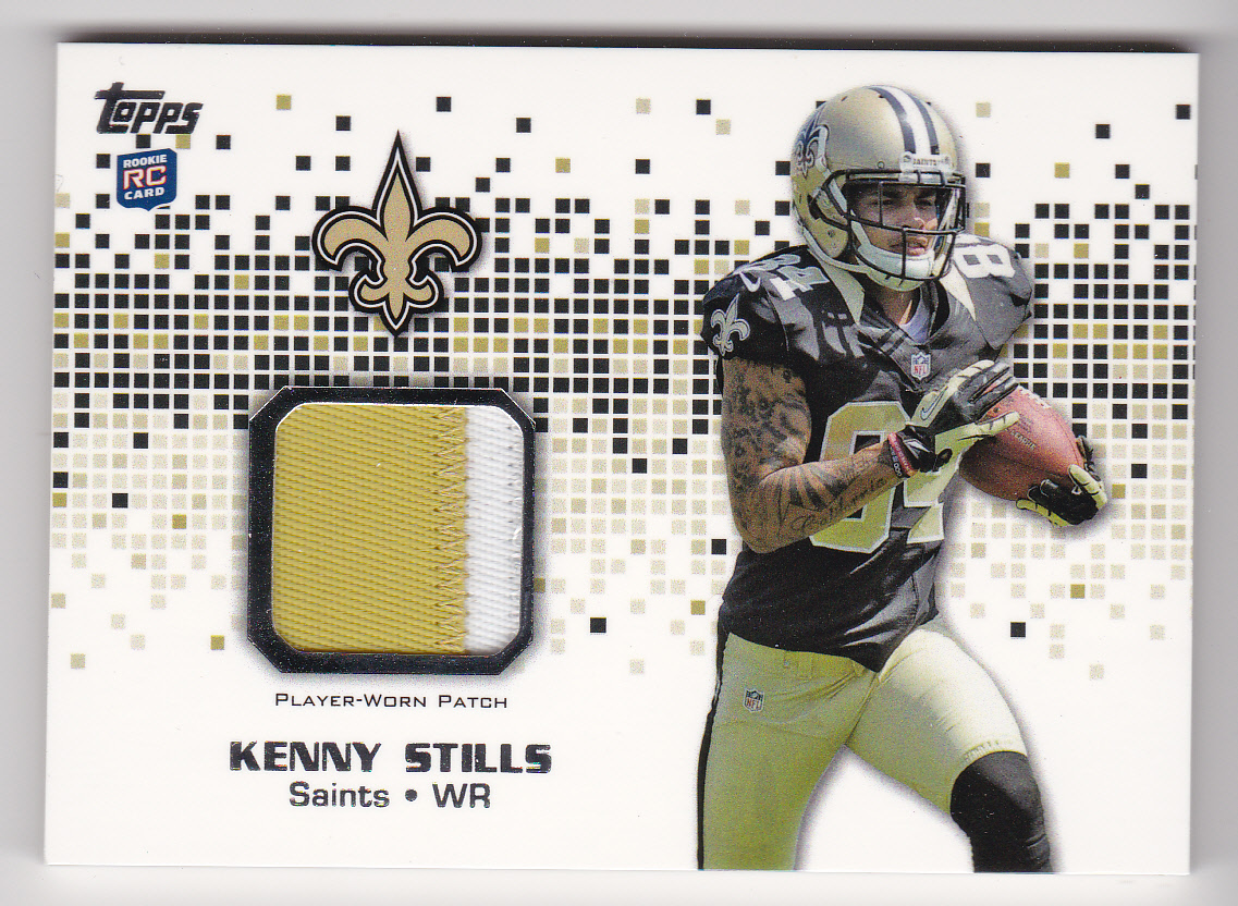 Marques Colston 2012 Topps Prolific Playmakers Game Worn Jersey