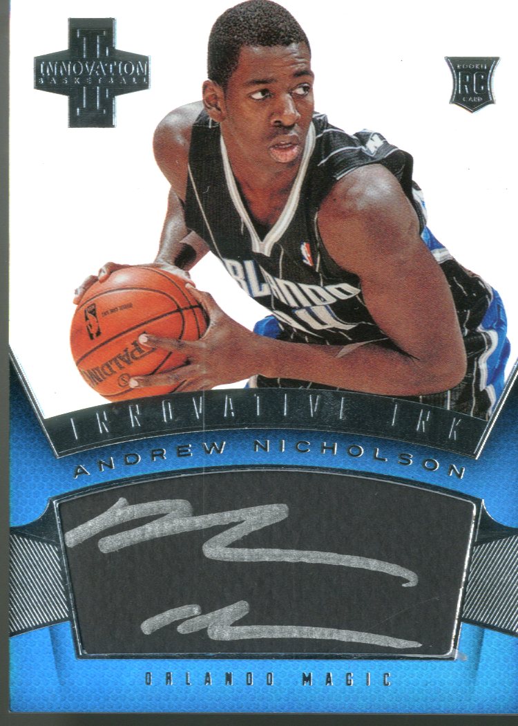 2012-13 Innovation Rookie Innovative Ink #35 Andrew Nicholson