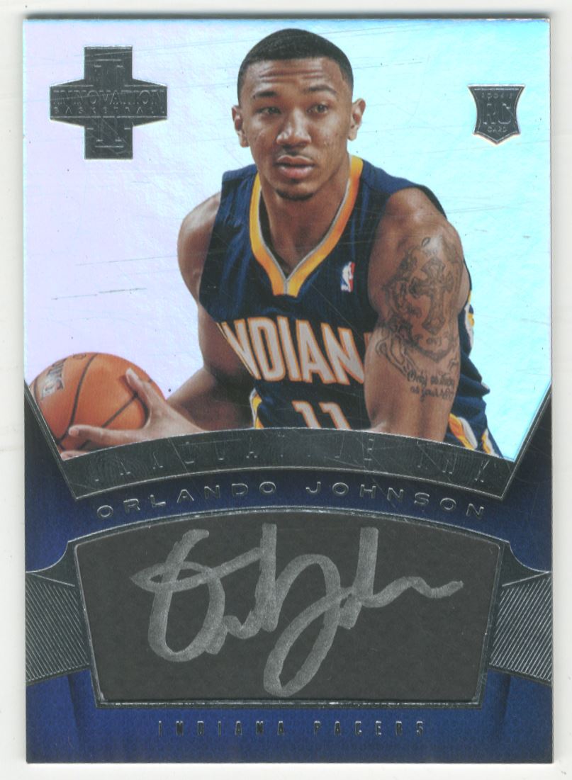 2012-13 Innovation Rookie Innovative Ink #36 Orlando Johnson