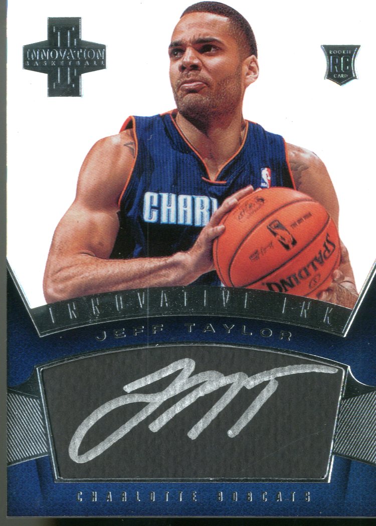 2012-13 Innovation Rookie Innovative Ink #43 Jeff Taylor