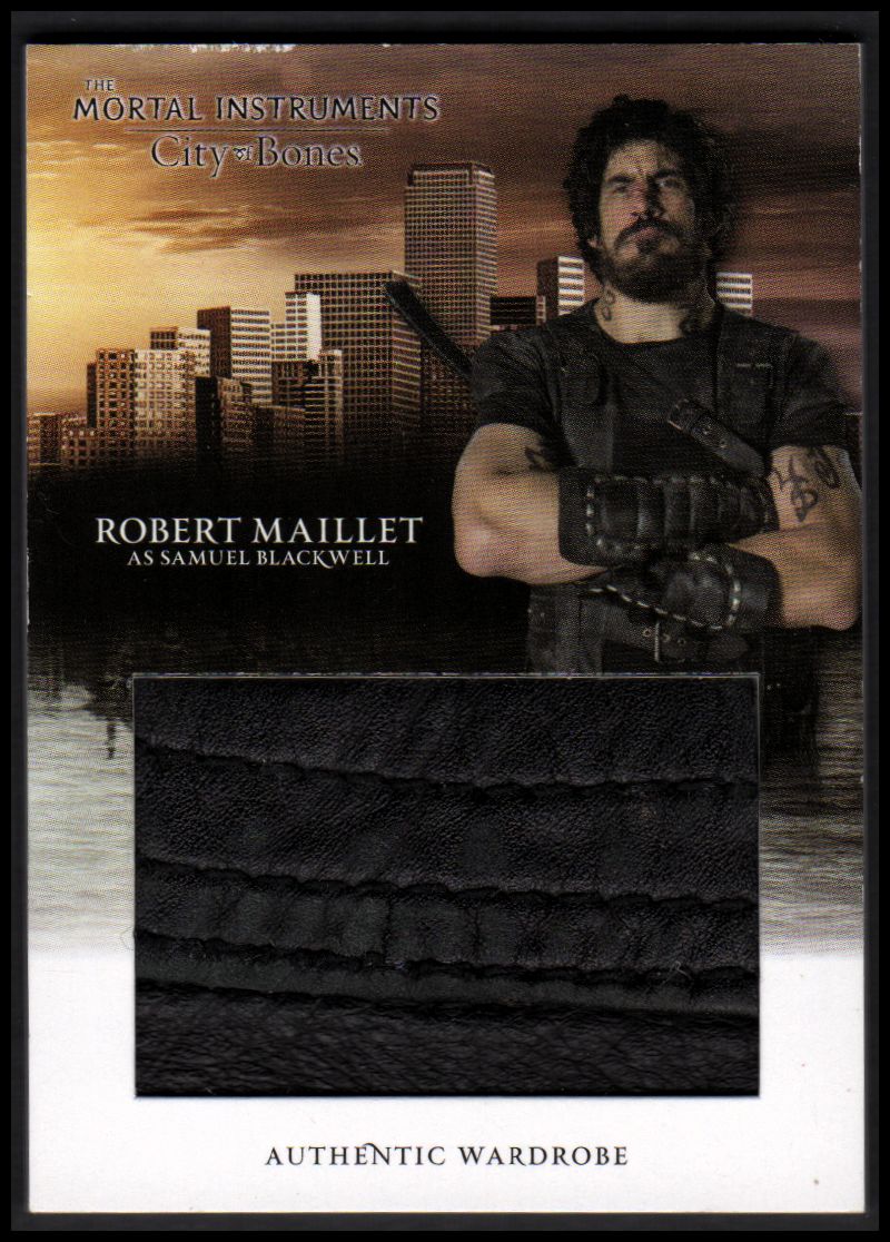 2013 Leaf Mortal Instruments City of Bones Wardrobes #WRM1 Robert Maillet