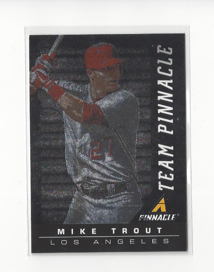 2013 Pinnacle Team Pinnacle #7B Mike Trout/Bryce Harper