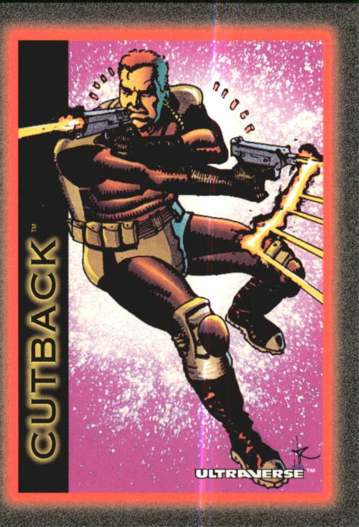 1993 SkyBox Ultraverse #53 Cutback