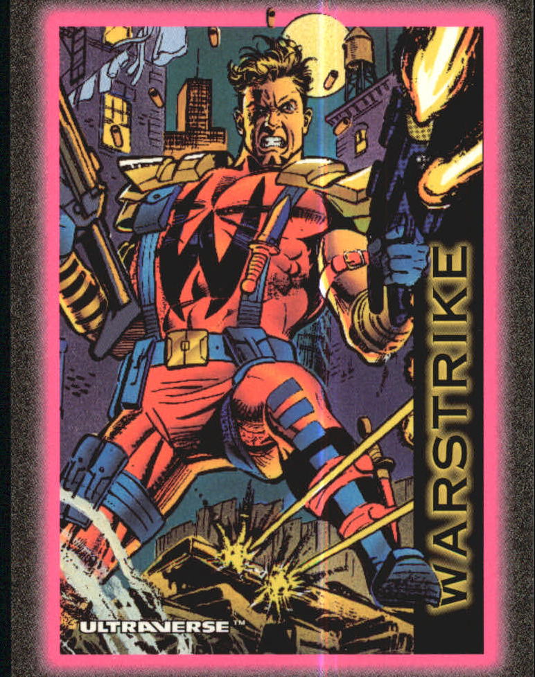 1993 SkyBox Ultraverse #88 Warstrike