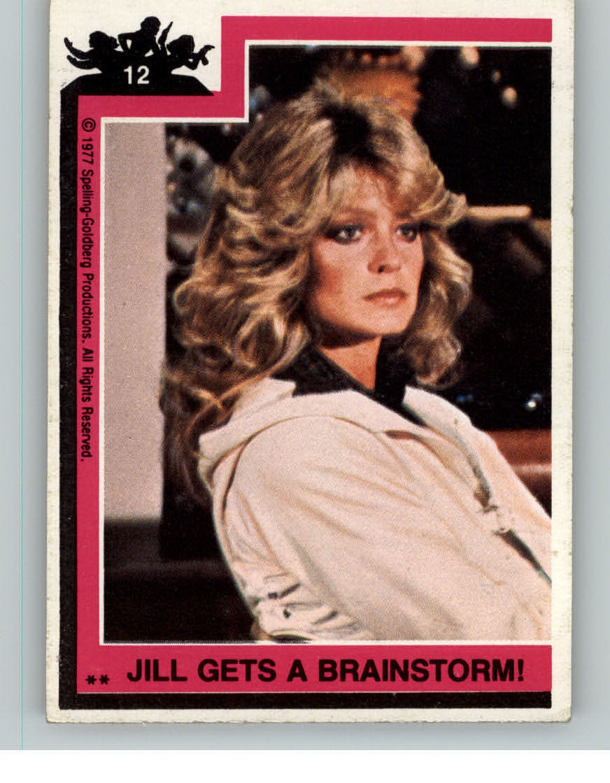 1977 Topps Charlie's Angels 12 Jill Gets a Brainstorm VGEX Card