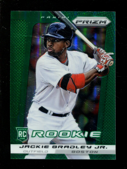 2013 Panini Prizm Prizms Green #253 Jackie Bradley Jr.