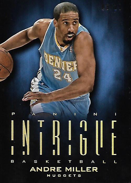 2012-13 Panini Intrigue Gold #72 Andre Miller