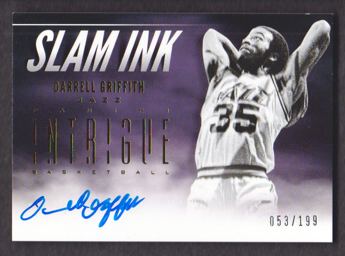 2012-13 Panini Intrigue Slam Ink #37 Darrell Griffith/199