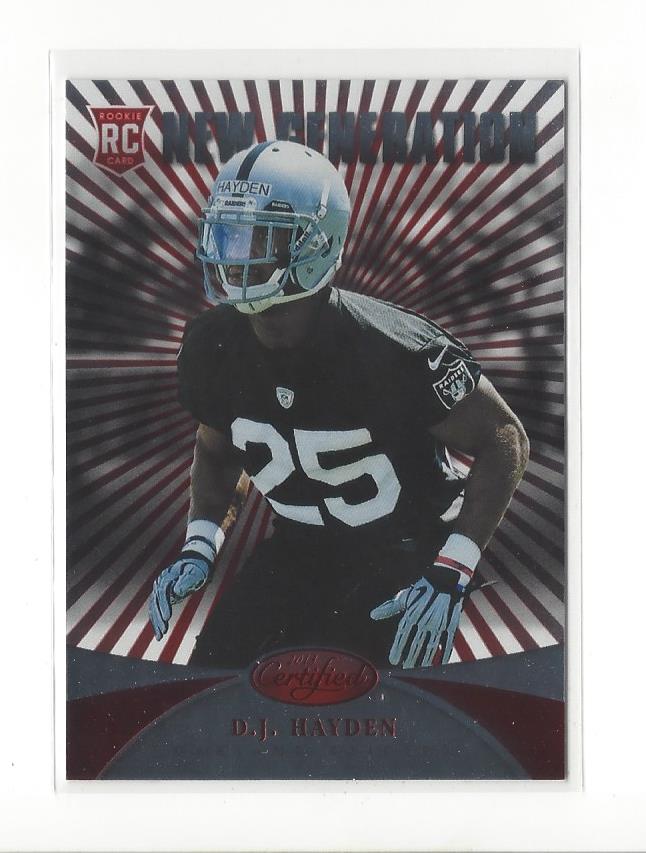 2013 Certified Football Plainum Red Singles - You Choose - Picture 63 of 82