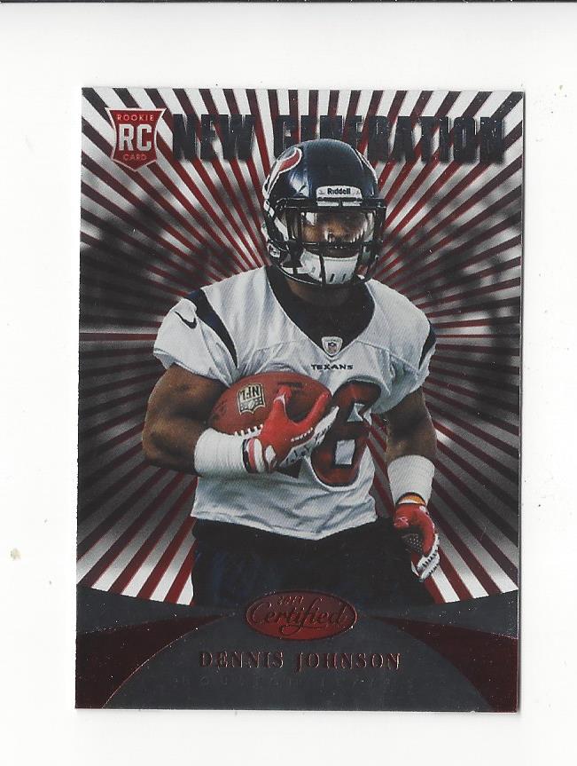2013 Certified Football Plainum Red Singles - You Choose - Picture 72 of 82