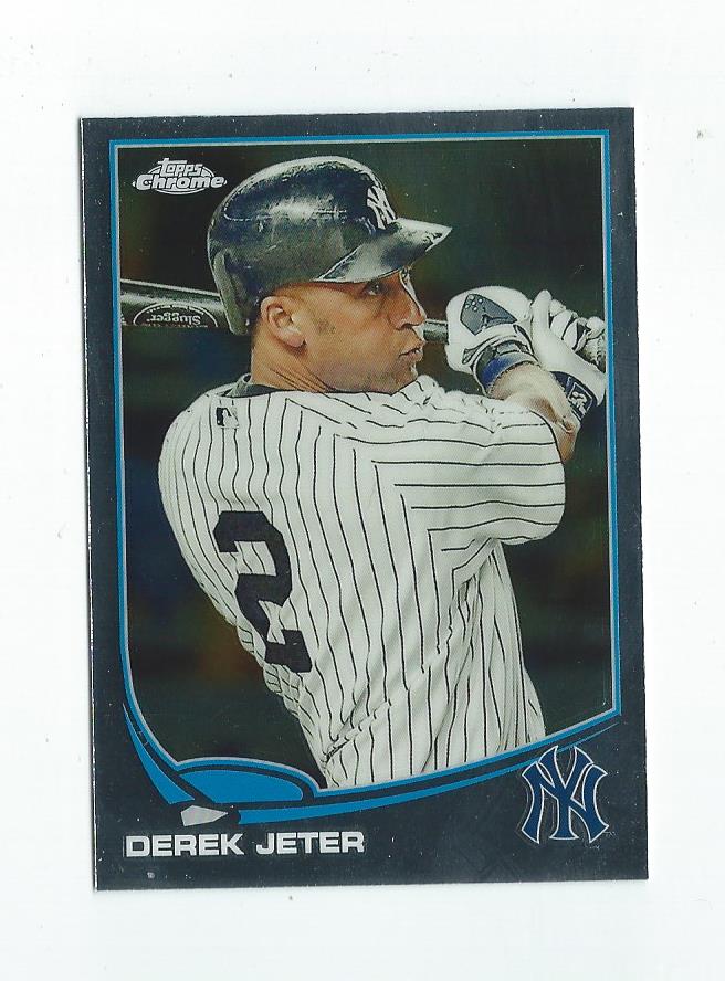 2013 Topps Chrome #10 Derek Jeter