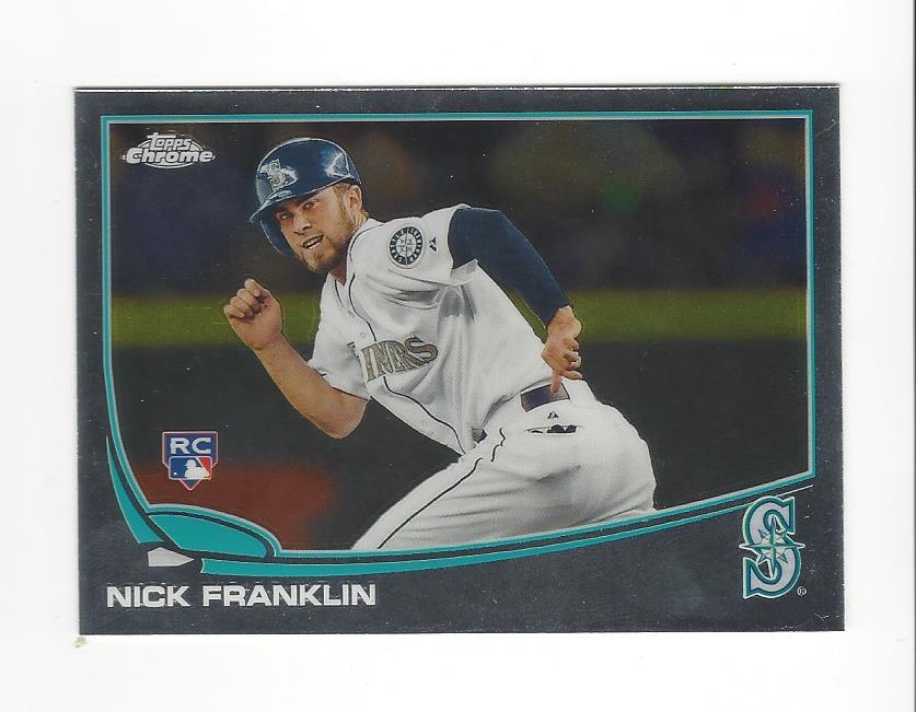 2013 Topps Chrome #154 Nick Franklin RC