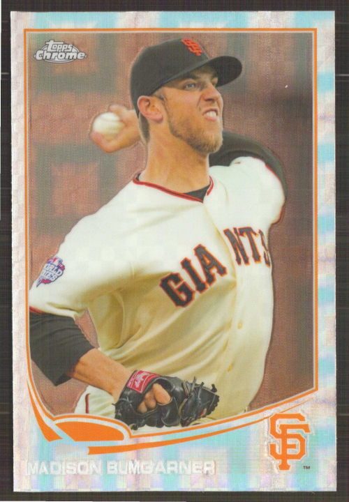 Madison Bumgarner Autographed 2016 Topps Now Card #119 San