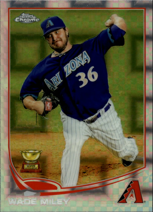 2013 Topps Chrome X-Fractors #139 Wade Miley