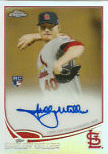 2013 Topps Chrome Rookie Autographs #80 Shelby Miller