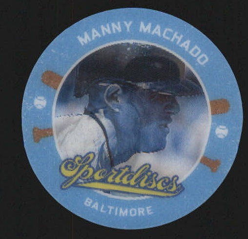 2013 Hometown Heroes Sport Discs #50 Manny Machado
