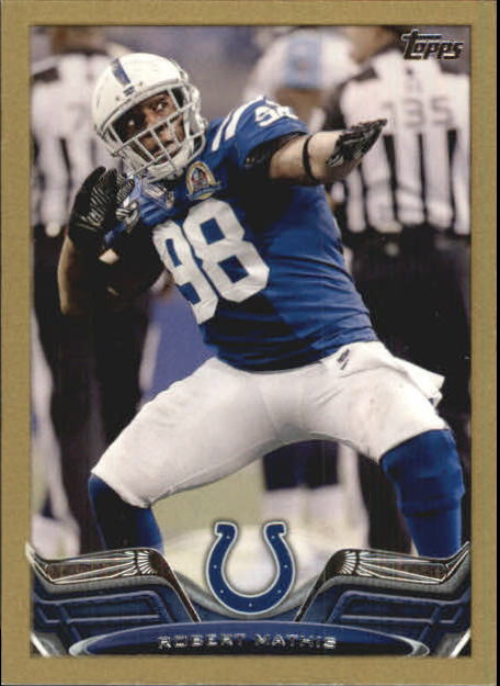 2013 Topps Mini Gold #366 Robert Mathis