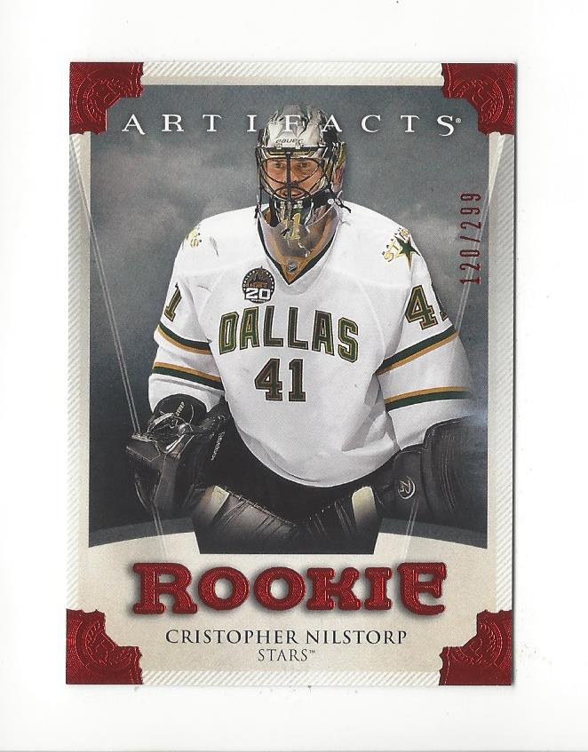 2013-14 Artifacts Ruby #161 Cristopher Nilstorp