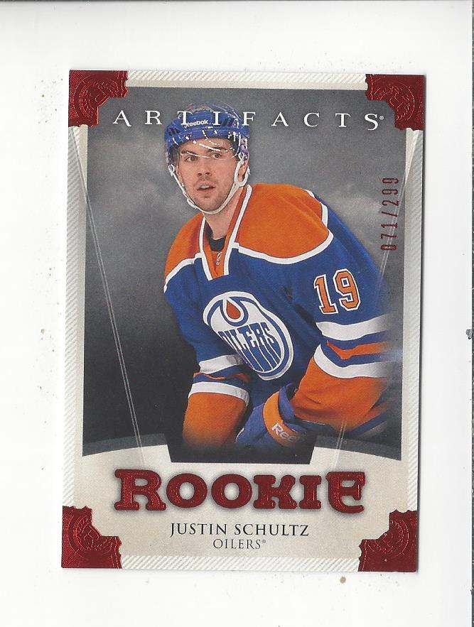 2013-14 Artifacts Ruby #175 Justin Schultz