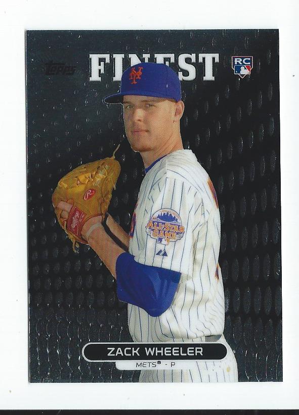 2013 Finest #71 Zack Wheeler RC