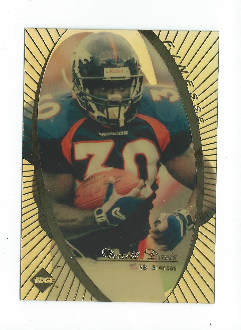 1997 Collector's Edge Extreme Finesse Holofoil #9 Terrell Davis