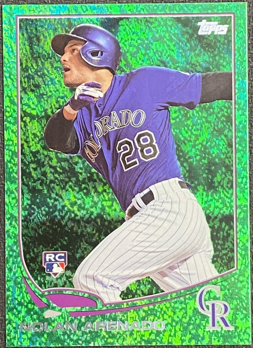 Nolan Arenado Rookie Card 2013 Topps Chrome Update #MB39