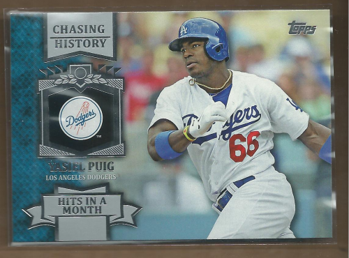 2013 Topps Chasing History Baseball Card Pick (Inserts)