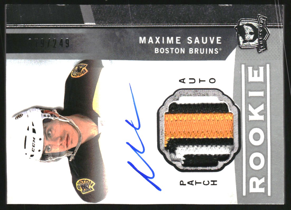 2012-13 The Cup #91 Maxime Sauve JSY AU/249 RC