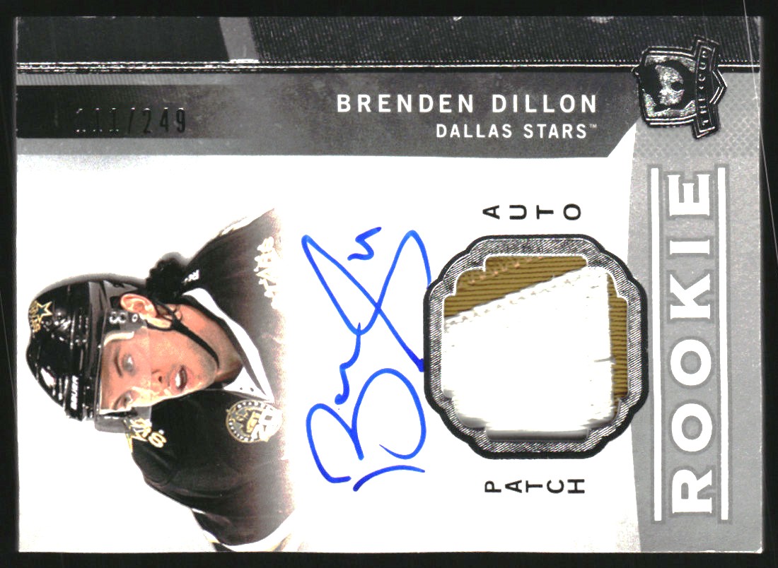 2012-13 The Cup #105 Brenden Dillon JSY AU/249 RC