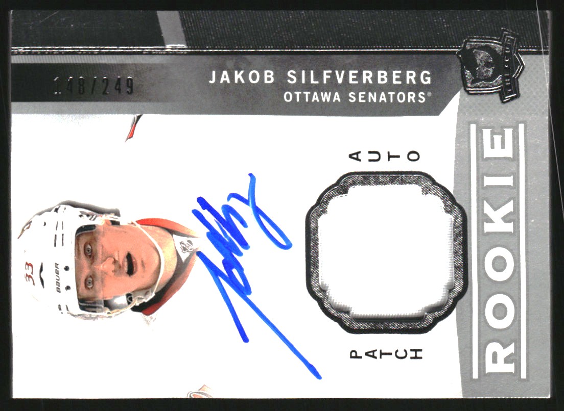 2012-13 The Cup #119 Jakob Silfverberg JSY AU/249 RC
