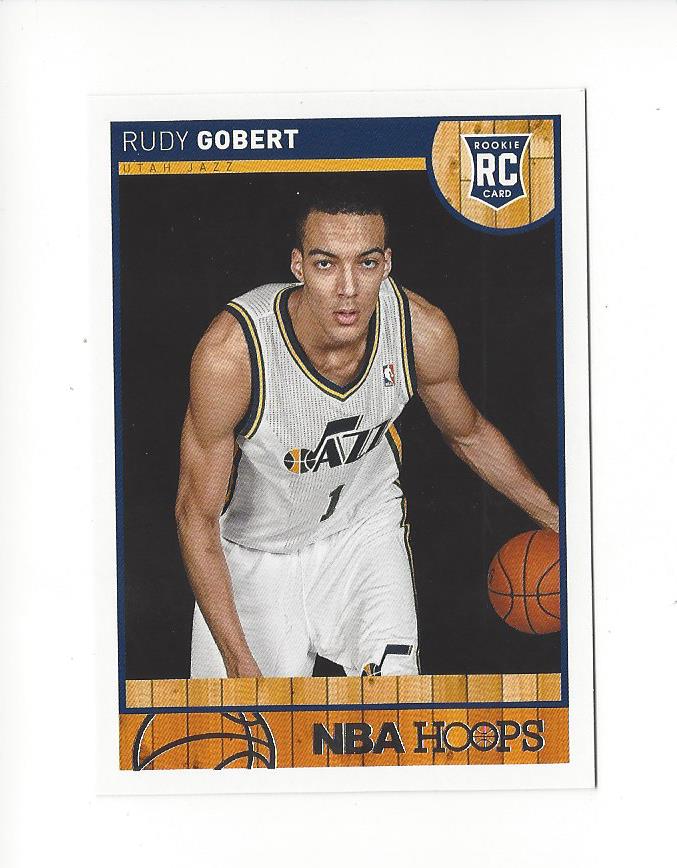 2013-14 Hoops #287 Rudy Gobert RC