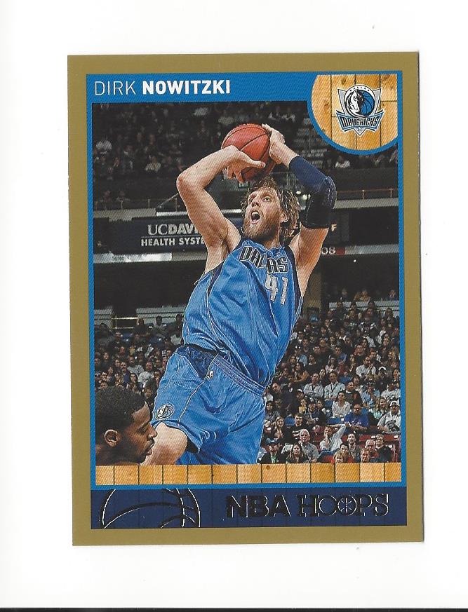2013-14 Hoops Gold #115 Dirk Nowitzki
