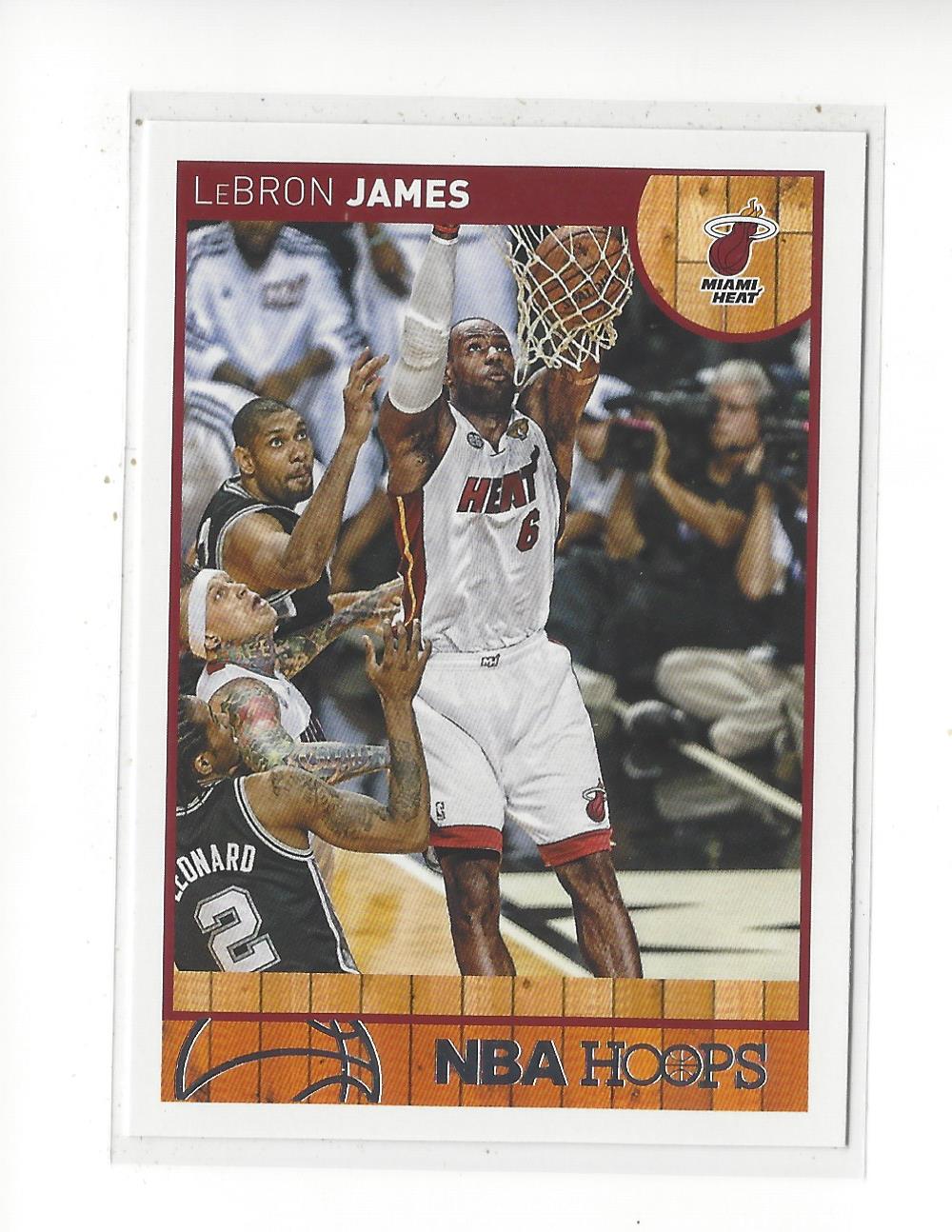 2013-14 Hoops Red Backs #62 LeBron James