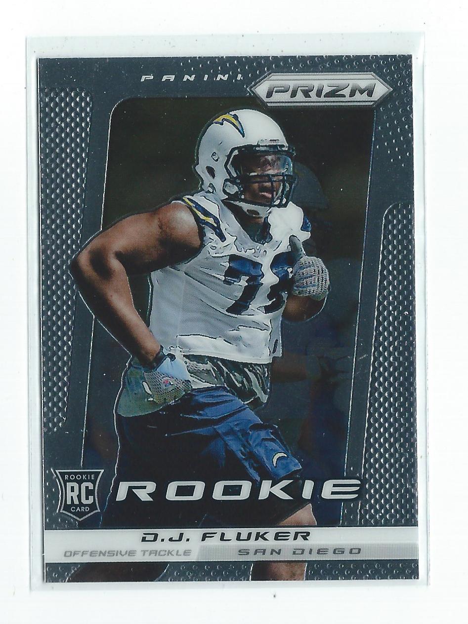 2013 Panini Prizm #285 D.J. Fluker RC