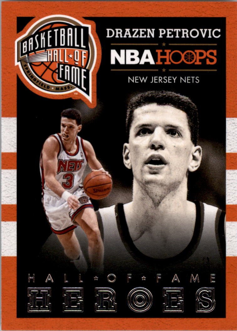 2013-14 Hoops Hall of Fame Heroes #3 Drazen Petrovic