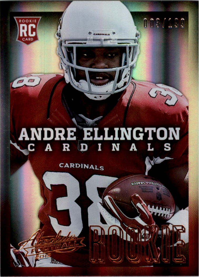 2013 Absolute 106A Andre Ellington/199 RC NMMT
