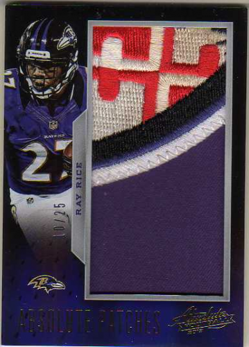 2013 Absolute Patches Team Logos #31 Ray Rice/25