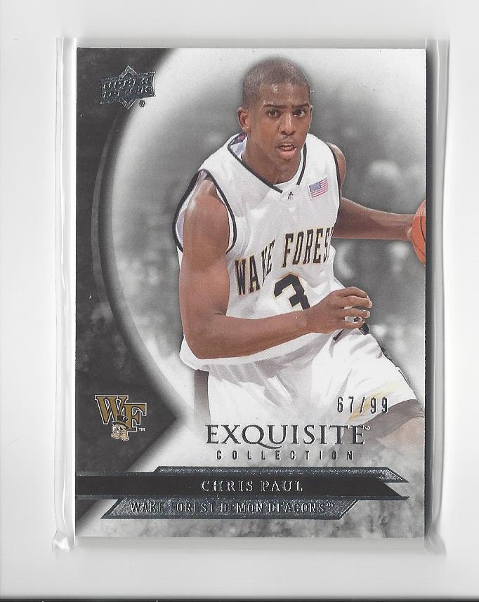 2012-13 Exquisite Collection #41 Chris Paul Clippers Wake Forest /99  - 第 1/1 張圖片