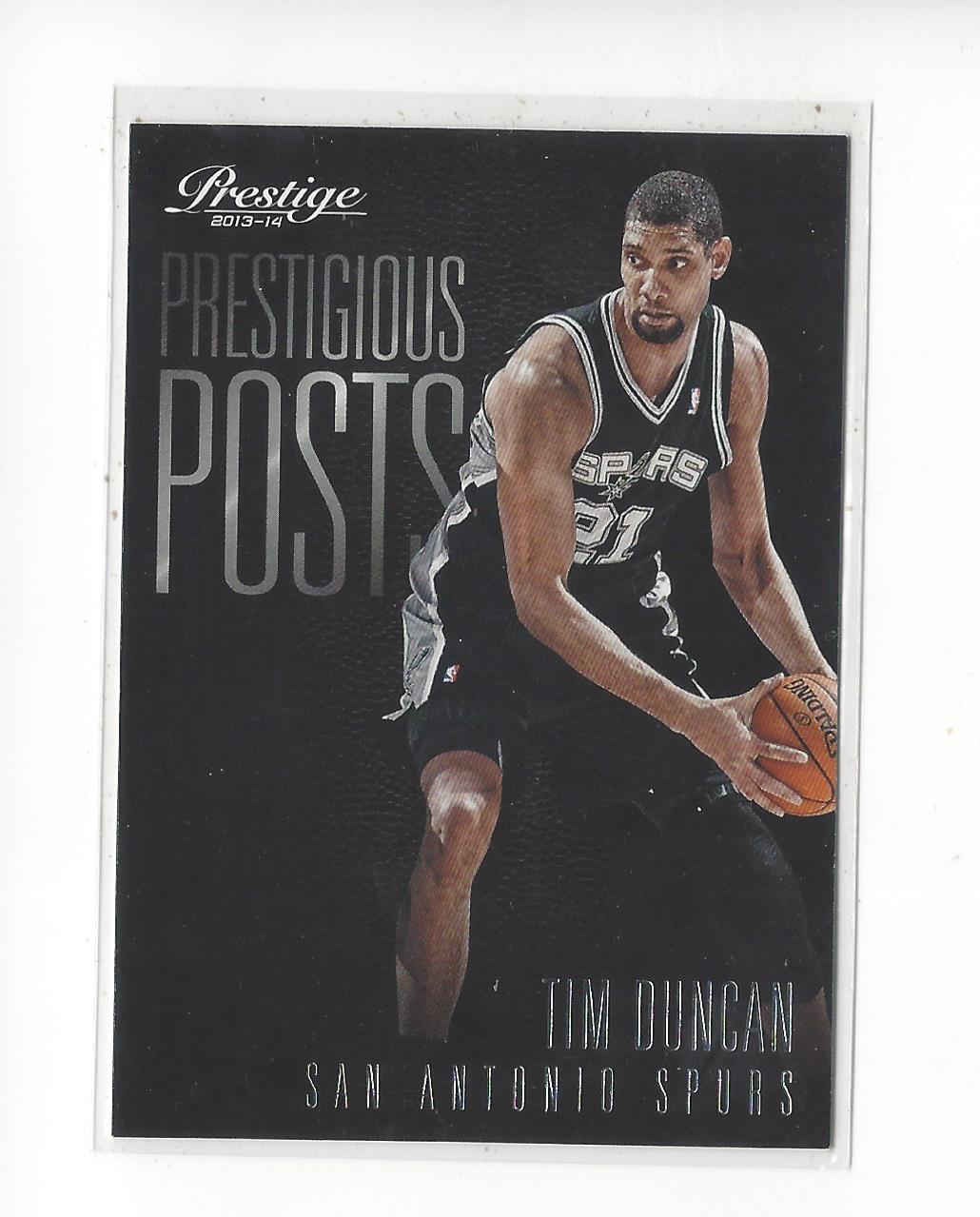 2013-14 Prestige Prestigious Posts #5 Tim Duncan