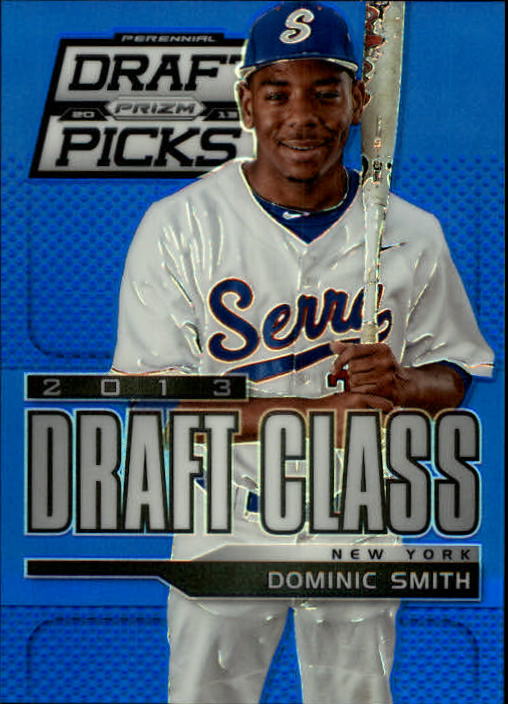 2013 Panini Prizm Perennial Draft Picks Blue Prizms #111 Dominic Smith DC