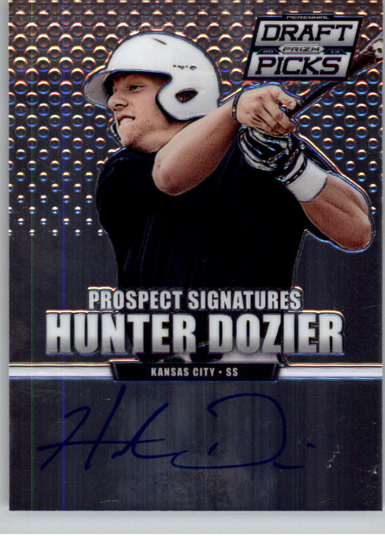 2013 Panini Prizm Perennial Draft Picks Prospect Signatures #8 Hunter Dozier