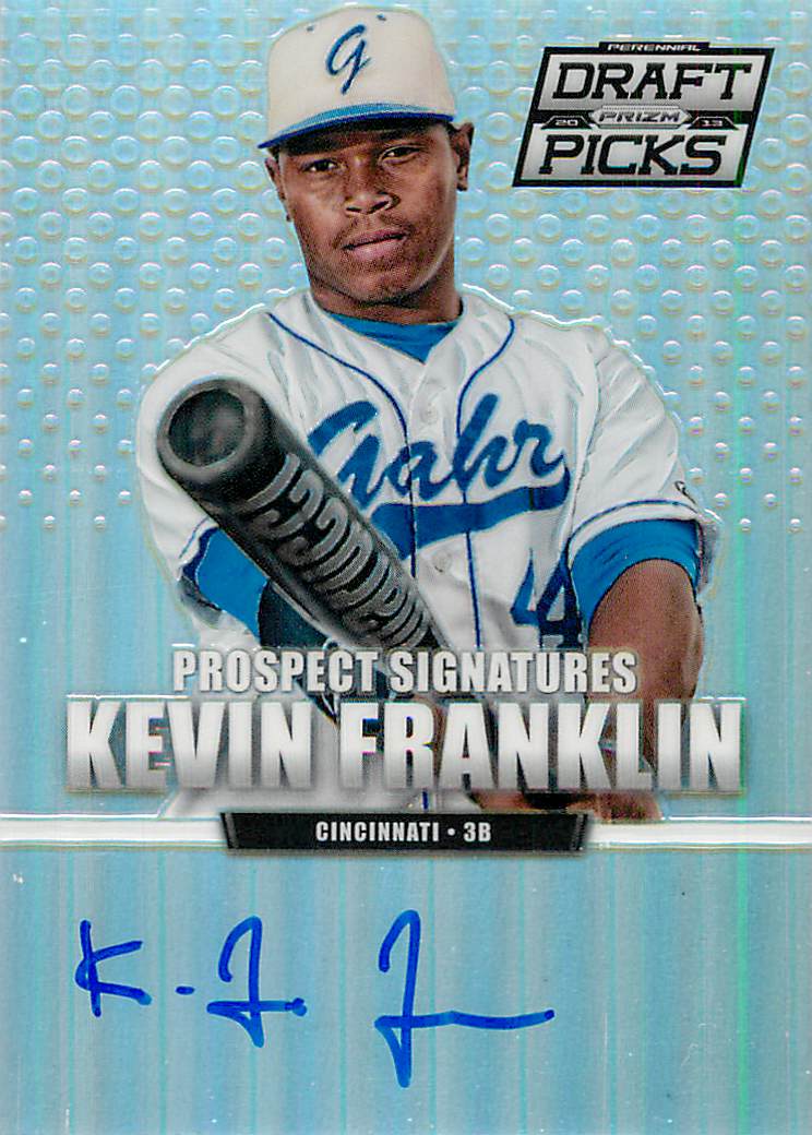 2013 Panini Prizm Perennial Draft Picks Prospect Signatures #50 Kevin Franklin