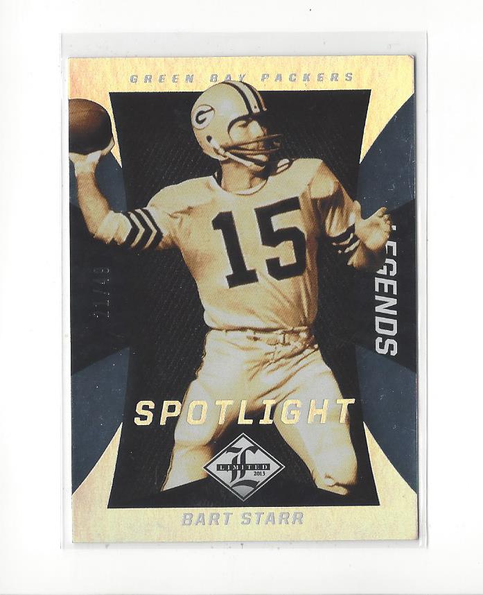 2013 Limited Silver Spotlight #104 Bart Starr