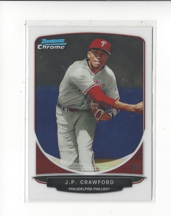 2013 Bowman Chrome Draft Draft Picks #BDPP32 J.P. Crawford