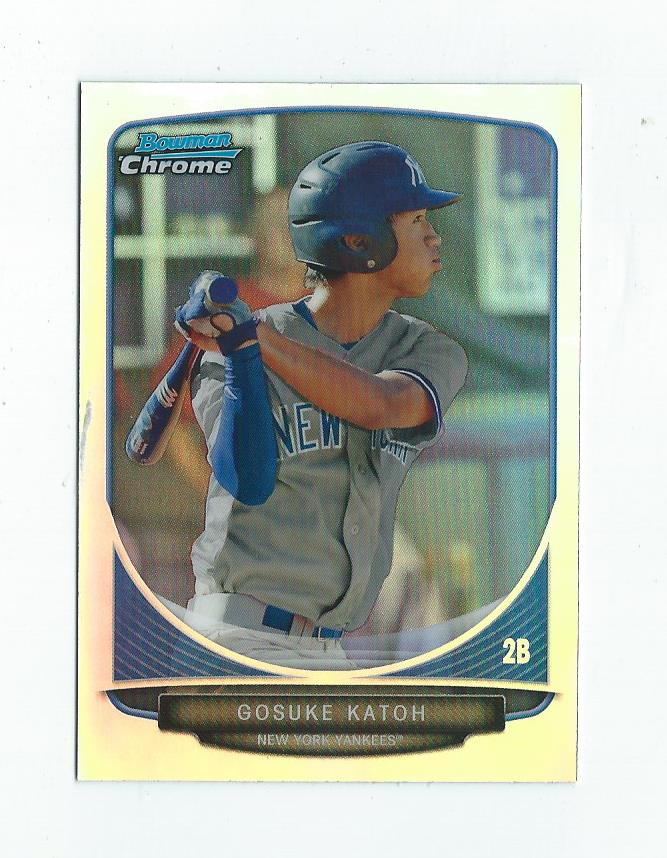 2013 Bowman Chrome Draft Picks Baseball Refractor Singles - You Choose - Picture 51 of 218