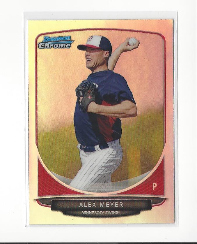 2013 Bowman Chrome Draft Top Prospects Refractors #TP43 Alex Meyer