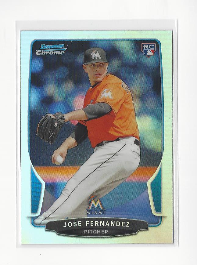 2013 Bowman Chrome Draft Refractors #10 Jose Fernandez